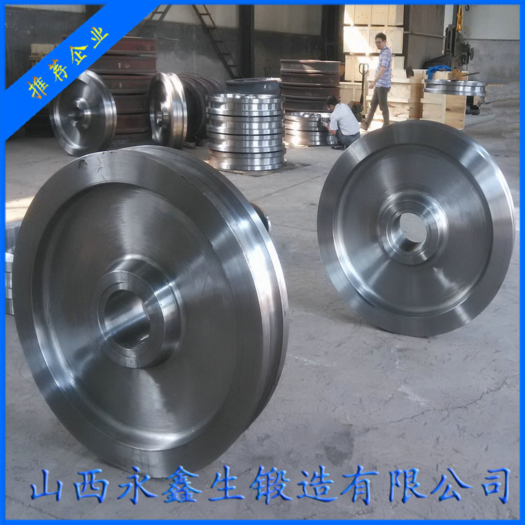 锻造100吨吊车走行轮